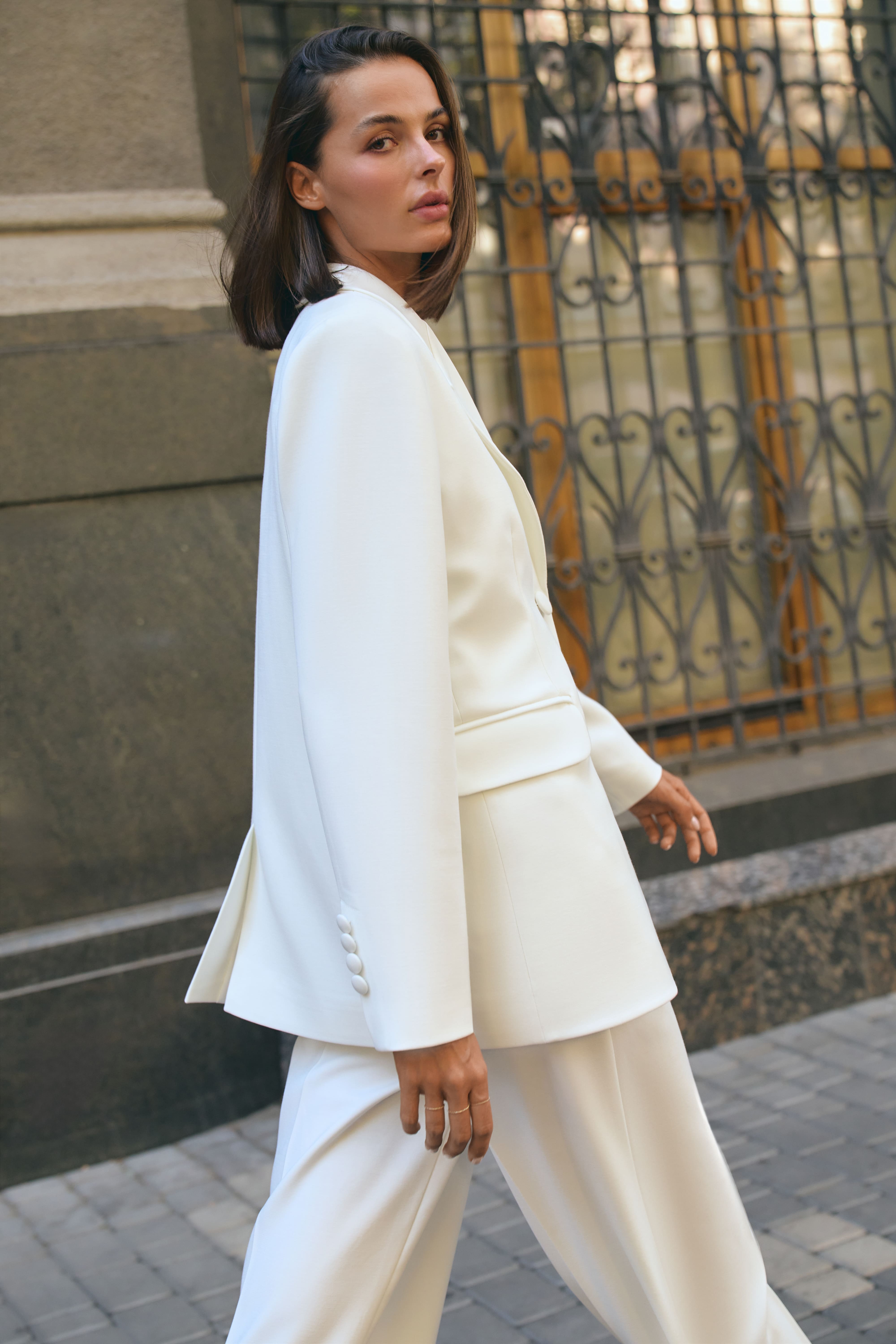 Однобортный oversize блейзер BL51202