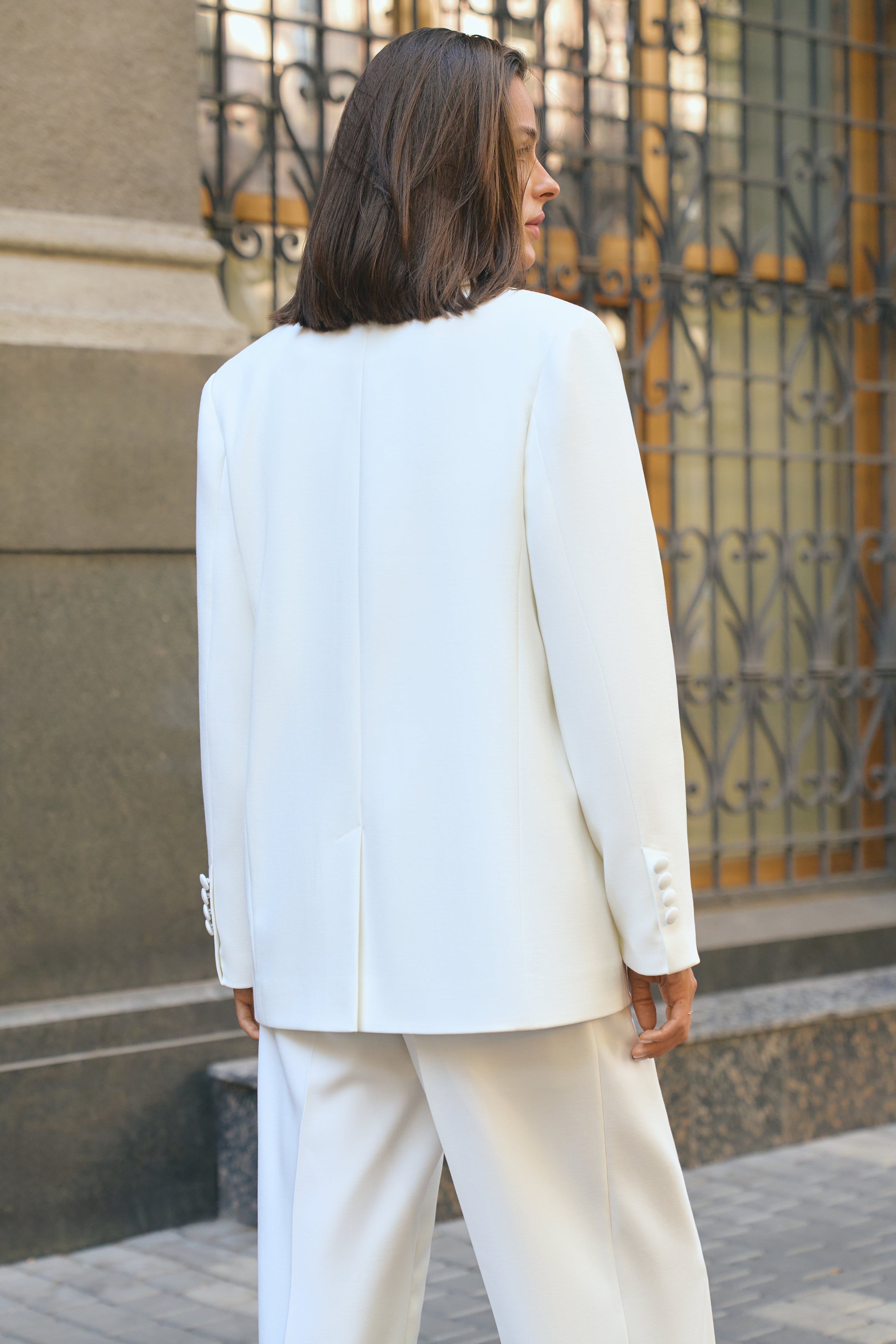 Однобортный oversize блейзер BL51202