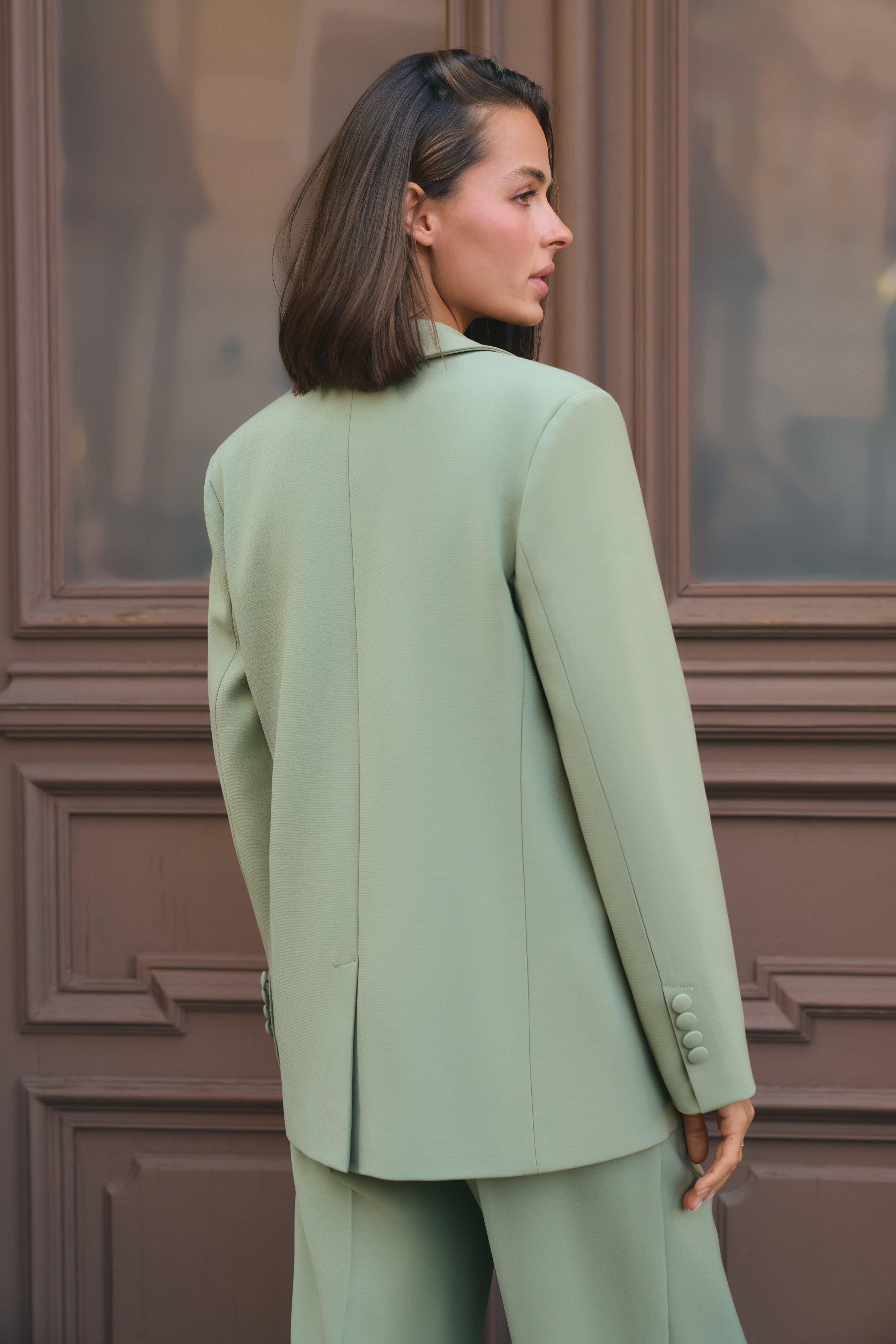 Однобортный oversize блейзер BL51217
