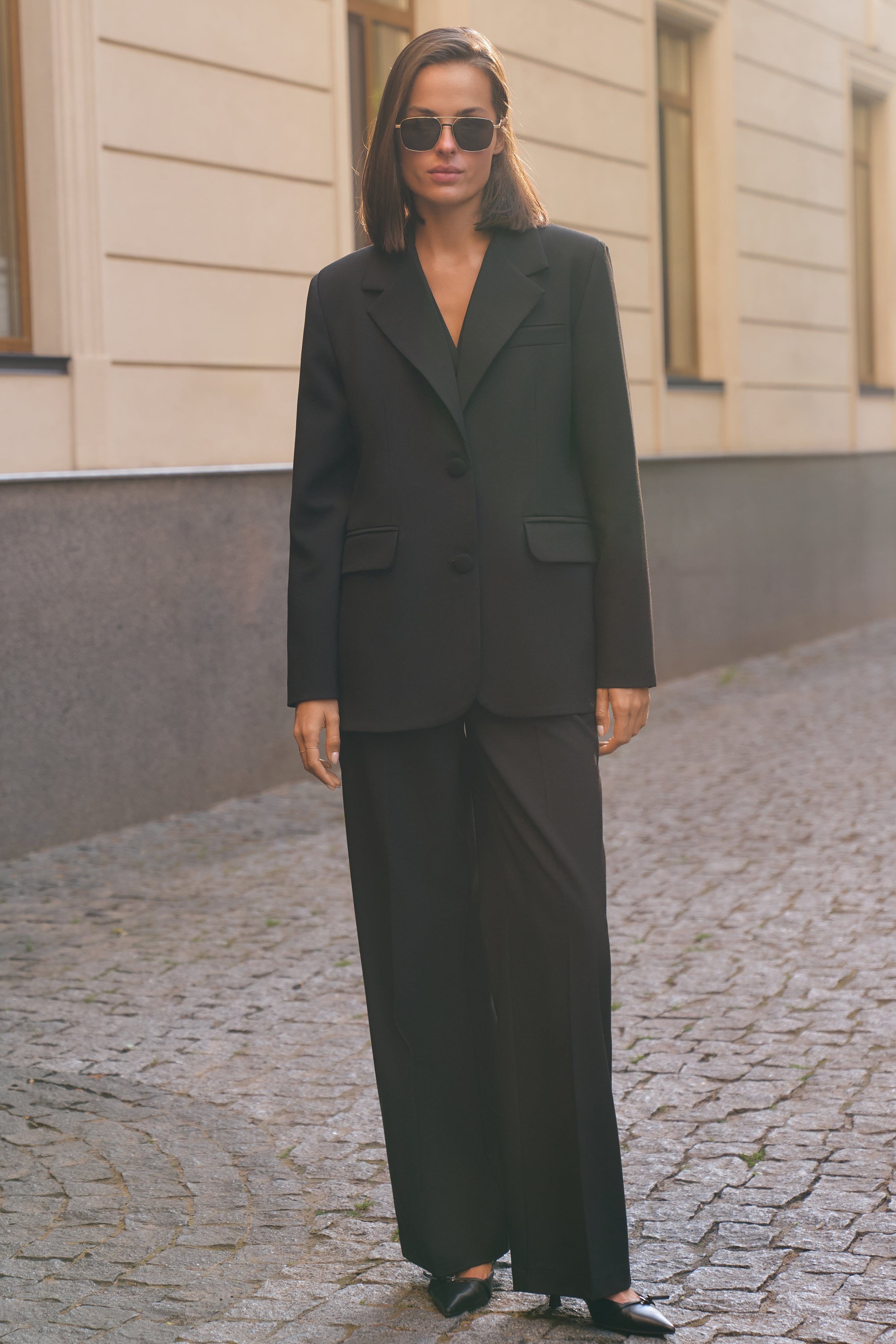 Однобортный oversize блейзер BL51201