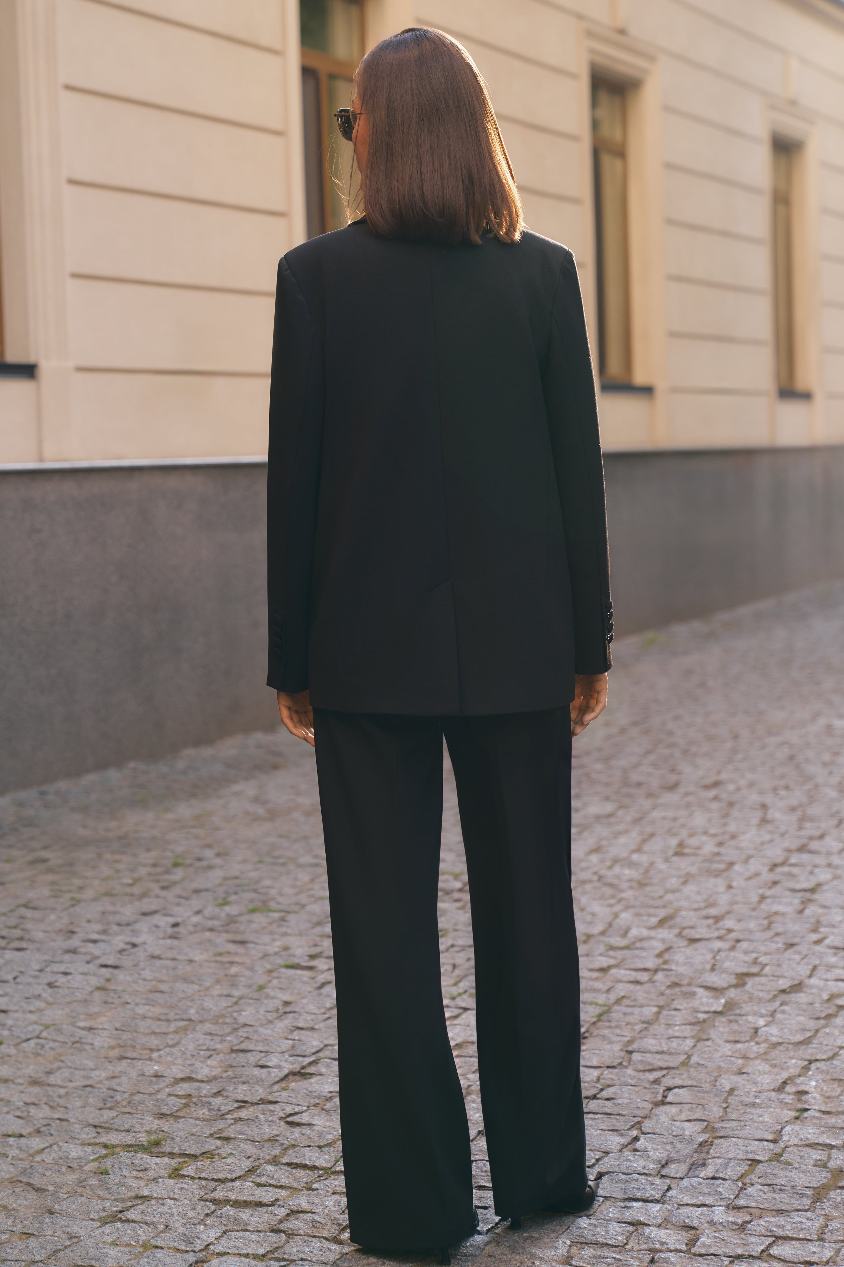 Однобортный oversize блейзер BL51201